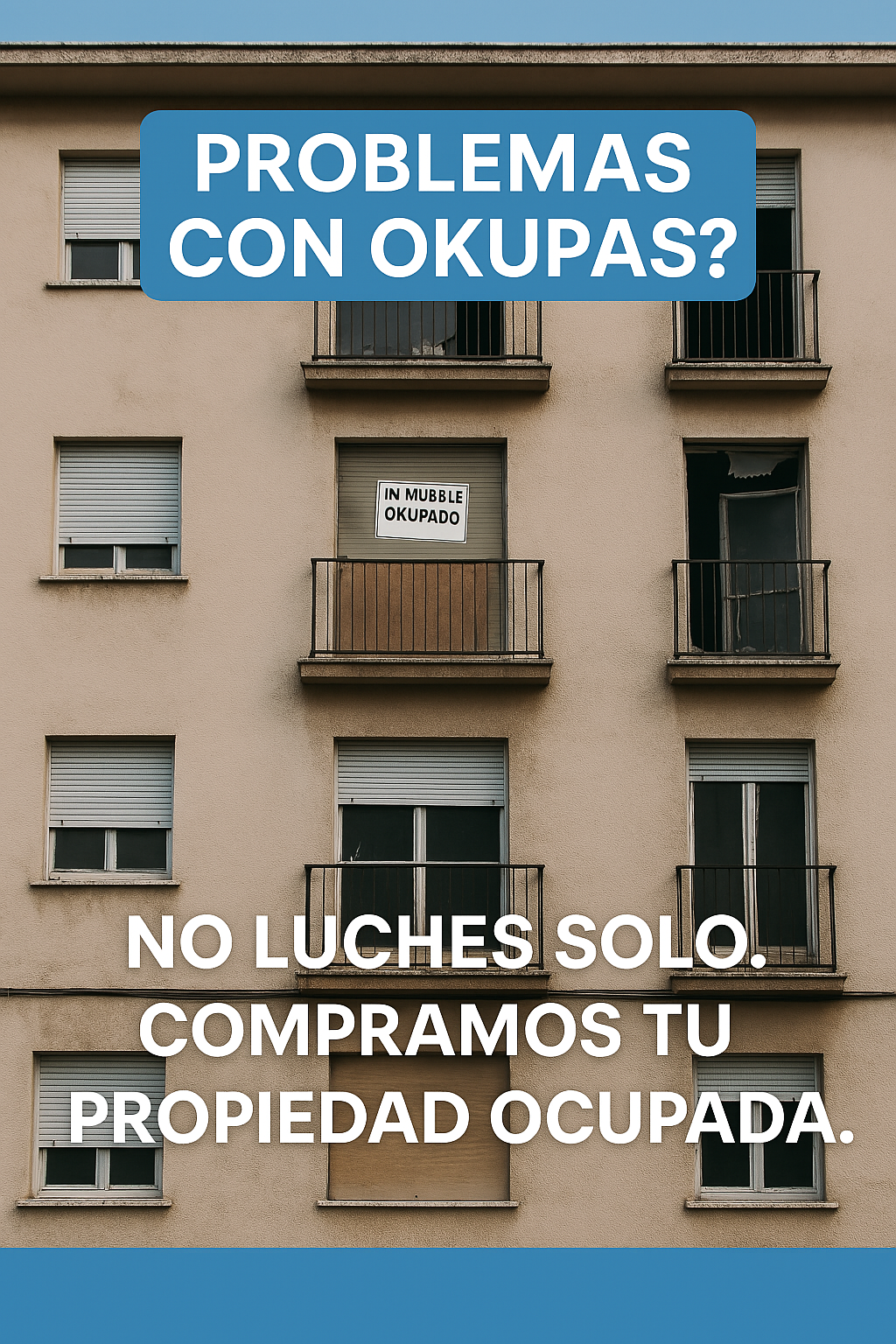 vender vivienda ocupada